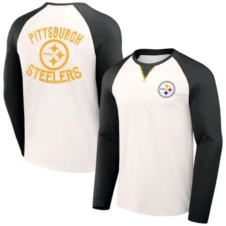 Pittsburgh Steelers - DR Raglan NFL Tričko s dlouhým rukávem