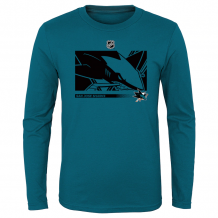 San Jose Sharks Kinder - Authentic Pro NHL Long Sleeve Shirt