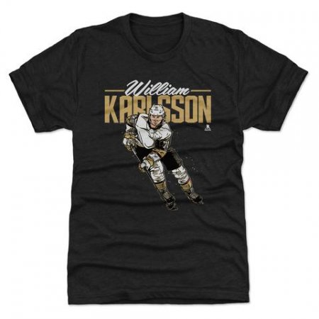 Vegas Golden Knights Dziecięcy - William Karlsson Grunge NHL Koszułka