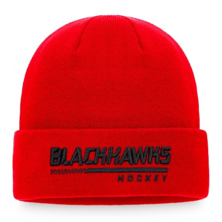 Chicago Blackhawks - Authentic Pro Locker Cuffed NHL Wintermütze